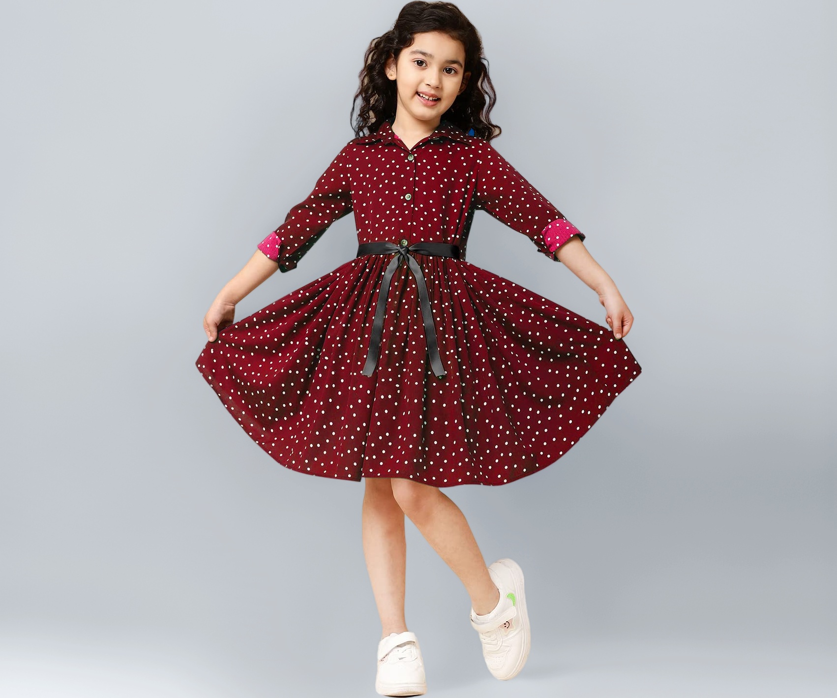 A.T.U.N. (ALL THINGS UBER NICE) Girls Standard Length Shirt Dress