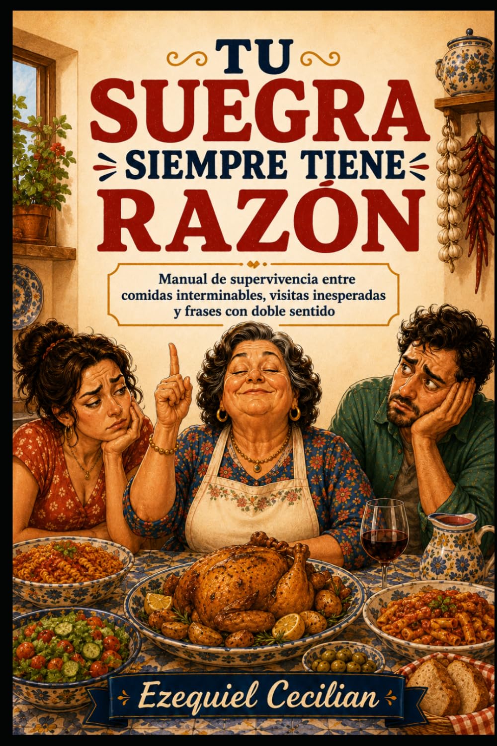 TU SUEGRA SIEMPRE TIENE RAZÓN: Manual de supervivencia entre comidas interminables, visitas inesperadas y frases con doble sentido
