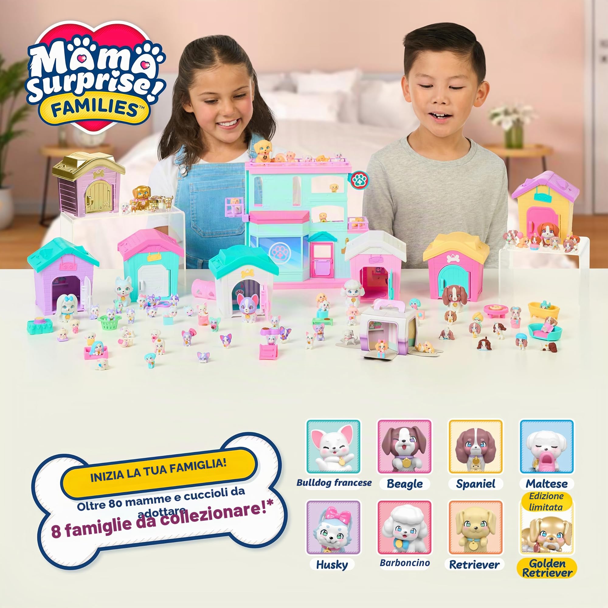 Little Live Pets Mama Surprise Families S1 Mamas House, confezione da 2 pezzi