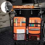 Damero Drumstick Bag, Drumstick Mallet Bag with Detachable Shoulder Strap, Hanging Drum Sticks Bag for Drummers, Beginners in Band, Gig