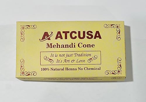 Miniatura 4 de Tinte para el cabello en pasta de henna 100 % natural, listo para usar, conos de tinte para el cabello, infundidos con aceite de kesar, 0.98 onzas