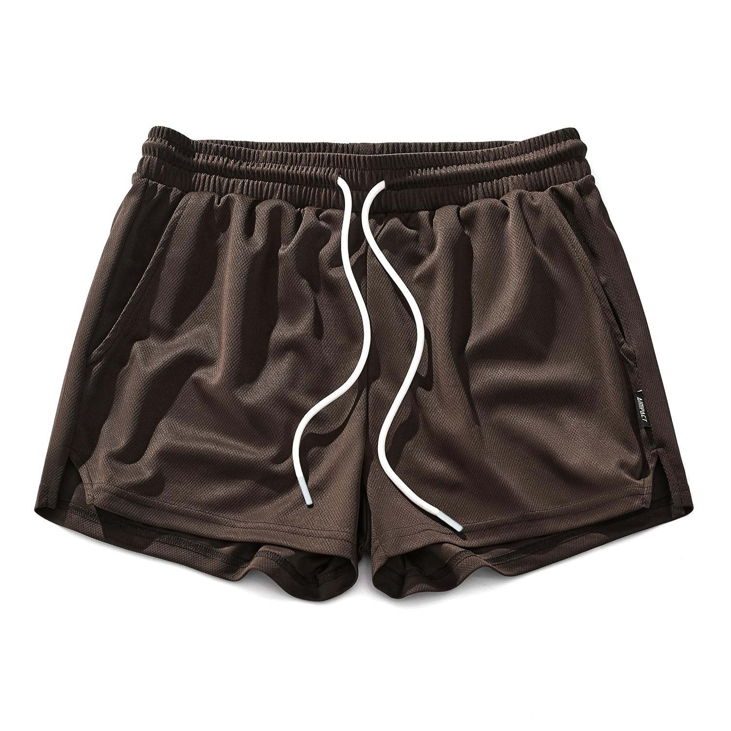 AIMPACT Mens Mesh Running Shorts 3 Inch Quick Dry Lightweight Gym Workout Athletic Shorts for Men with Pockets