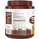 Growfitz Peanut Butter Chocolate Smooth 800g | 24g High Protein Peanut Butter | 7g Fiber | Tasty & Healthy Nut Butter Spread for Breakfast & Snacks | Roasted Peanuts | Zero Sugar (Pack of 2) gallery image