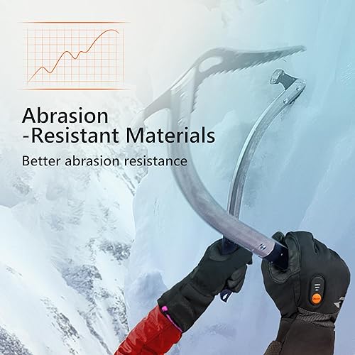 Miniatura 5 de Guantes térmicos para hombres y mujeres, guantes cálidos de invierno para artritis Raynaud's, guantes de trabajo con calefacción impermeables