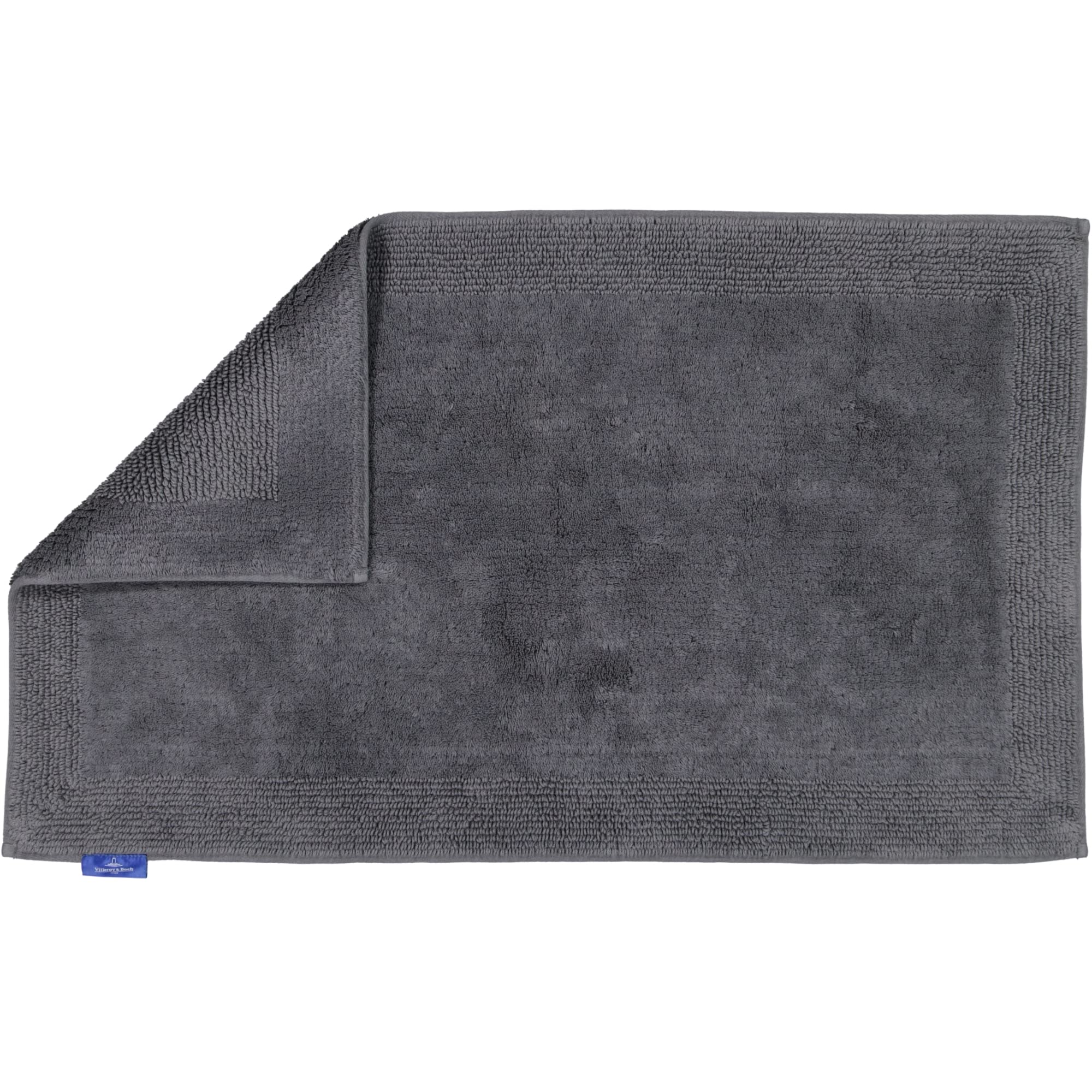 Tapis de bain Villeroy & Boch Coordinates Charisma 2555 graphite gris 60x100 cm
