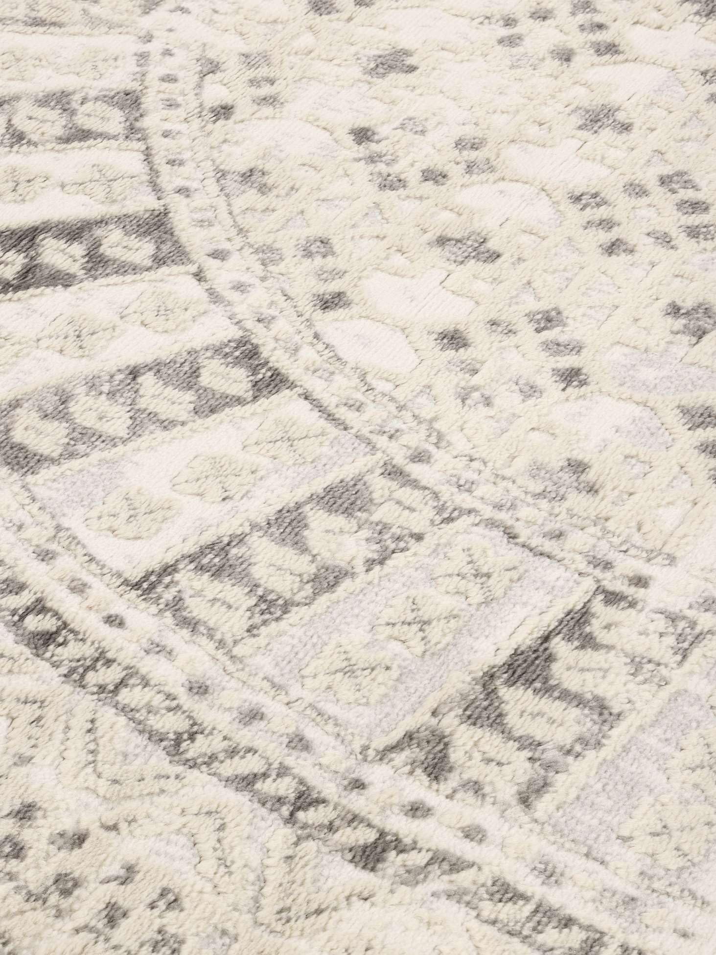 RugVista Venus Tapis, Ø 200 cm, Beige/Greige