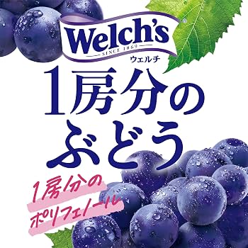 Amazon.co.jp: Welch's(ウェルチ) アサヒ飲料 1房分のぶどう 470ml×24