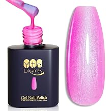 YTD Likomey Cat Eye Gel Nail Polish Set, 8 Colors Crystal Magnetic Glitter Burgundy Red Black Green Plum Silver Shimmer UV Varnish Kit, HEMA Free 0.25Fl Oz Each