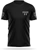 Police K9 Utility Shirts for Men - USA Patriotic Lightweight Tee - Micro Polyester, Moisture-Wicking Quick-Dry
