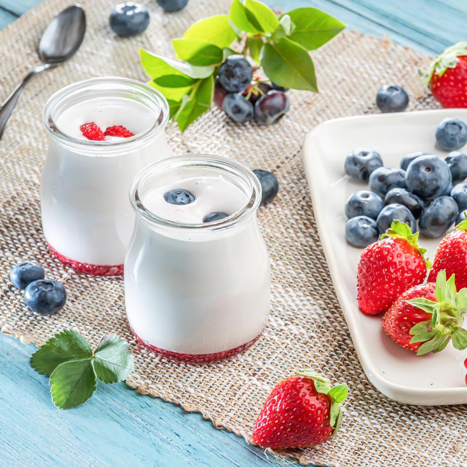 GBKDQQ 12 tarros de yogur transparentes con tapa de 200 ml, tarros de postre transparentes con tapa, tarros de yogur con tapa, tarros de tulipán para mermelada, miel, postres, velas, sin BPA