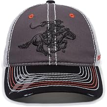Outdoor Cap mens Visor baseball caps, Grey and Black, One Size US