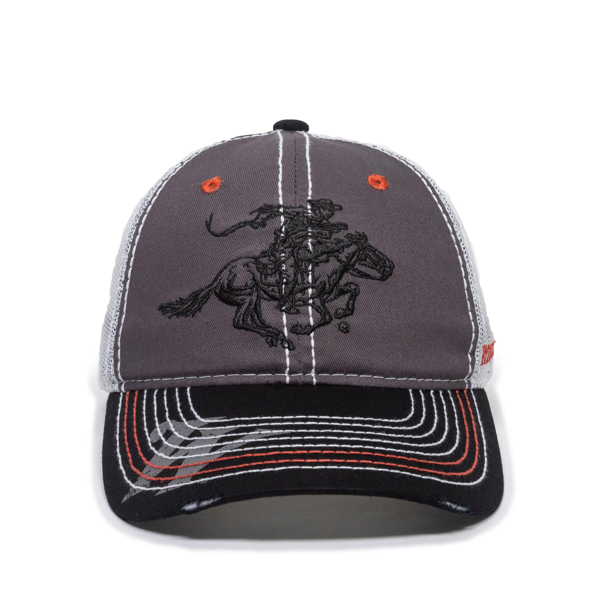 Mossy Oak Gorra Logo Winchester Negro/Gris