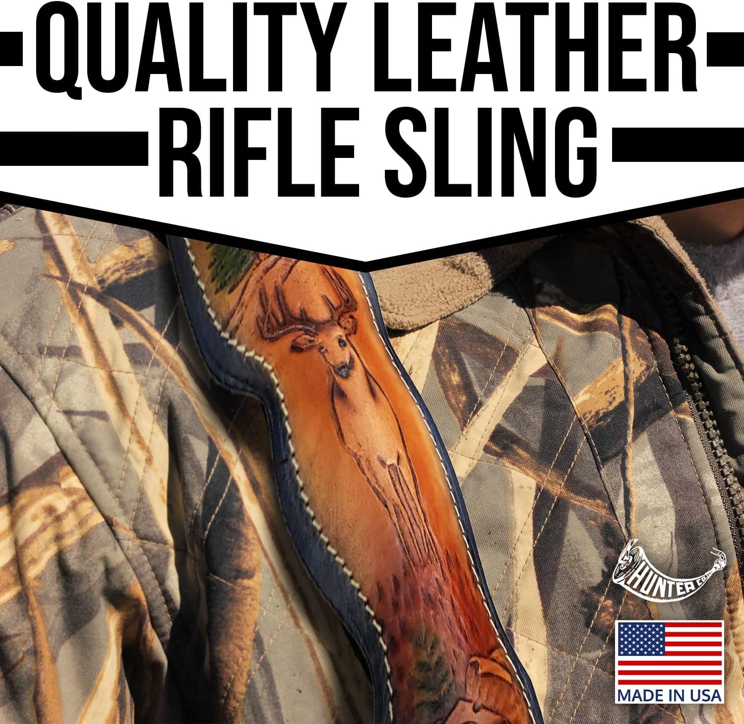 Hunter Company Rifle Sling Trophy Custom Sling - Deer