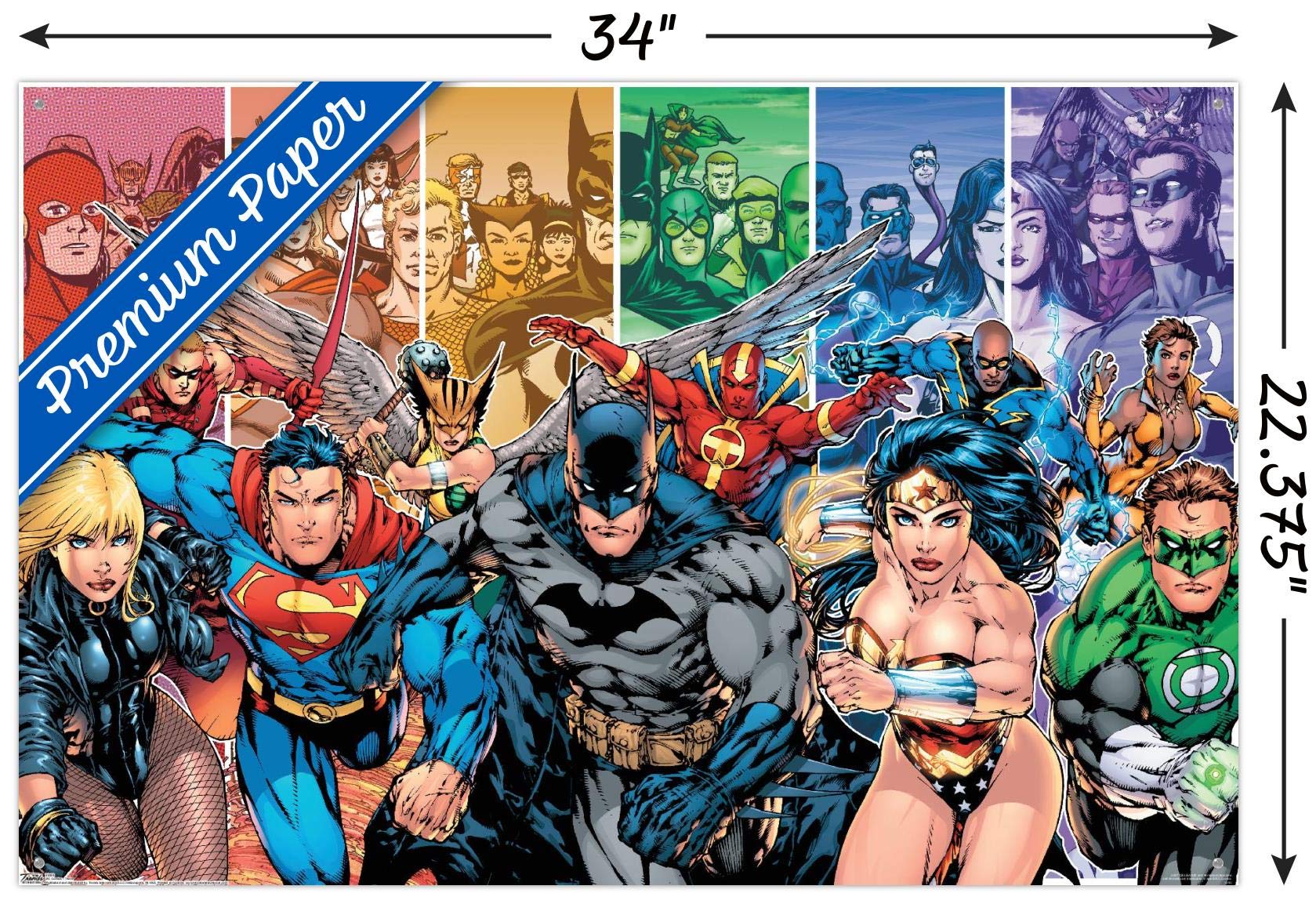 Amazon.com: Trends International DC Comics Justice League of