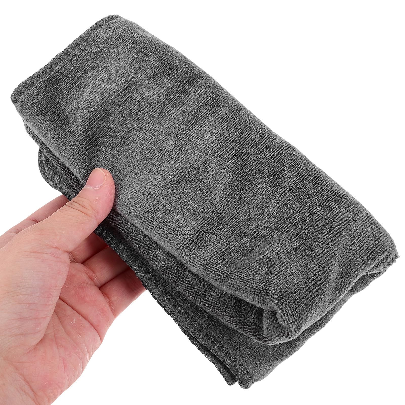 Artibetter Paños de Microfibra Fuerte Absorción 12 Absorbentes y Reutilizables sin Dañar la Pintura para Limpieza del Coche y Cocina
