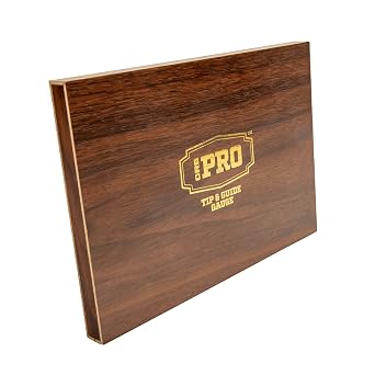 CRB PRO Tip Top & Guide Sizing Gauge - Custom Rod Building Tool - Precision Machined Aluminum with Anodized Blue Finish