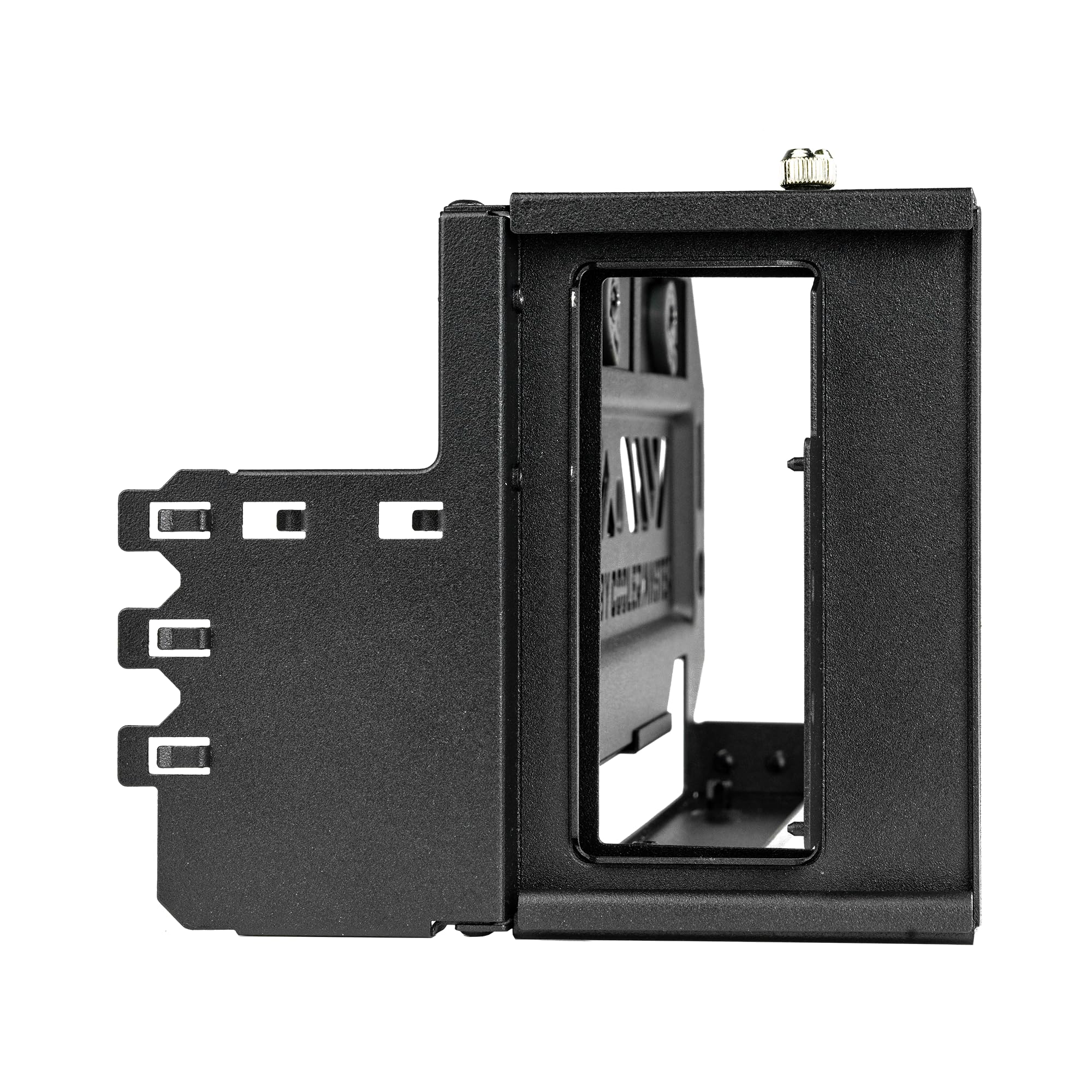 Cooler Master Porta schede GPU verticale Gen5 con cavo riser PCIe 5.0 x16, supporto per scheda grafica regolabile per custodie E-ATX, ATX e Micro-ATX, supporta GPU a triplo slot, nero
