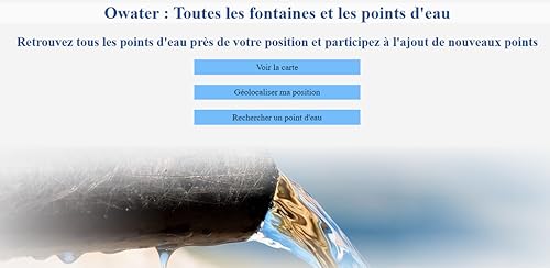 Owater: All fountains and water points