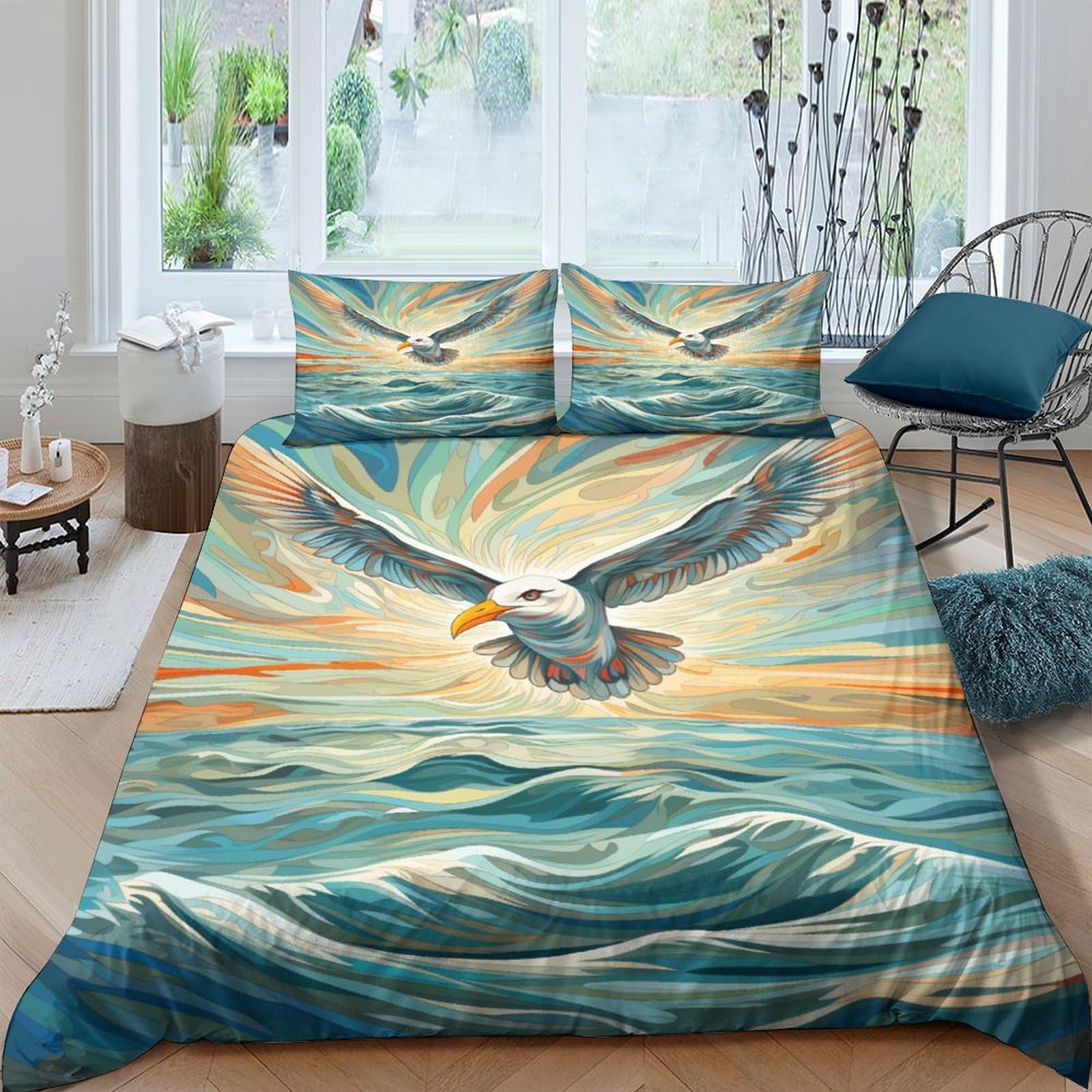 Housse de couette 200x200 respirante pour un sommeil frais et réparateur