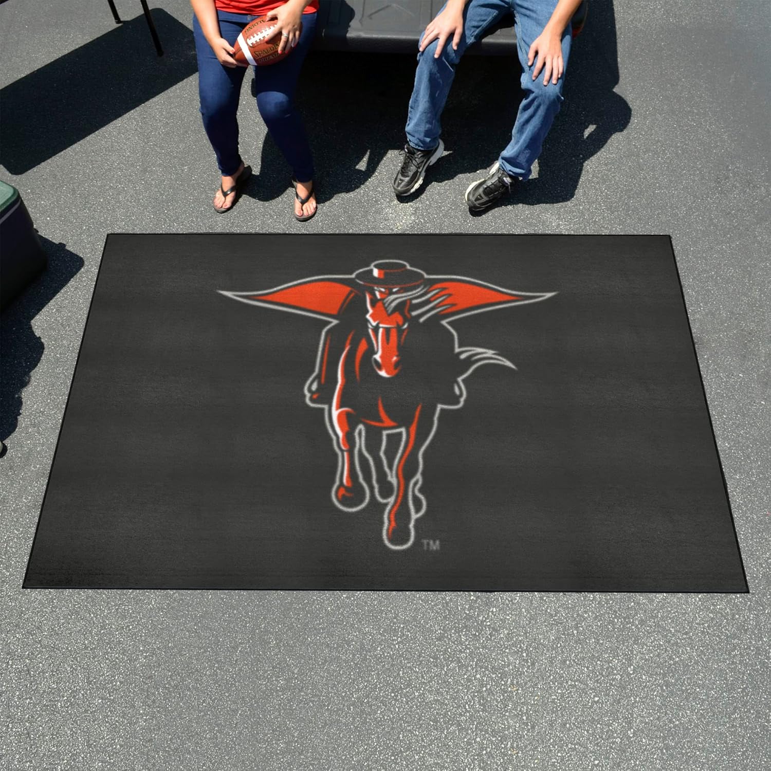 FANMATS 36606 Texas Tech Red Raiders Ulti-Mat Rug - 5ft. x 8ft.| Sports Fan Area Rug, Home Decor Rug and Tailgating Mat