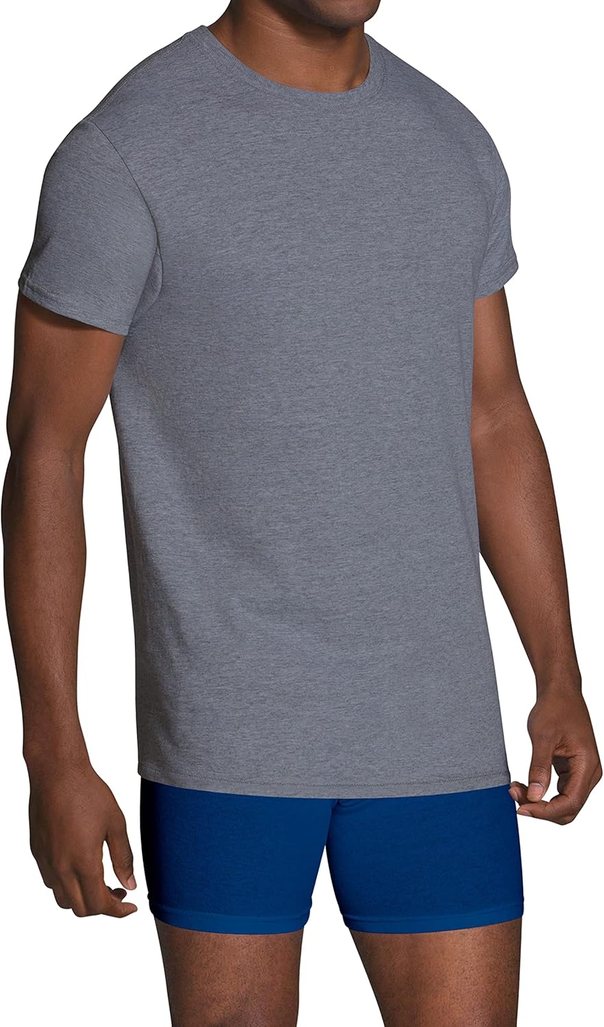 Fruit of The Loom Mens Lightweight Active Cotton Blend Undershirts - Image 2