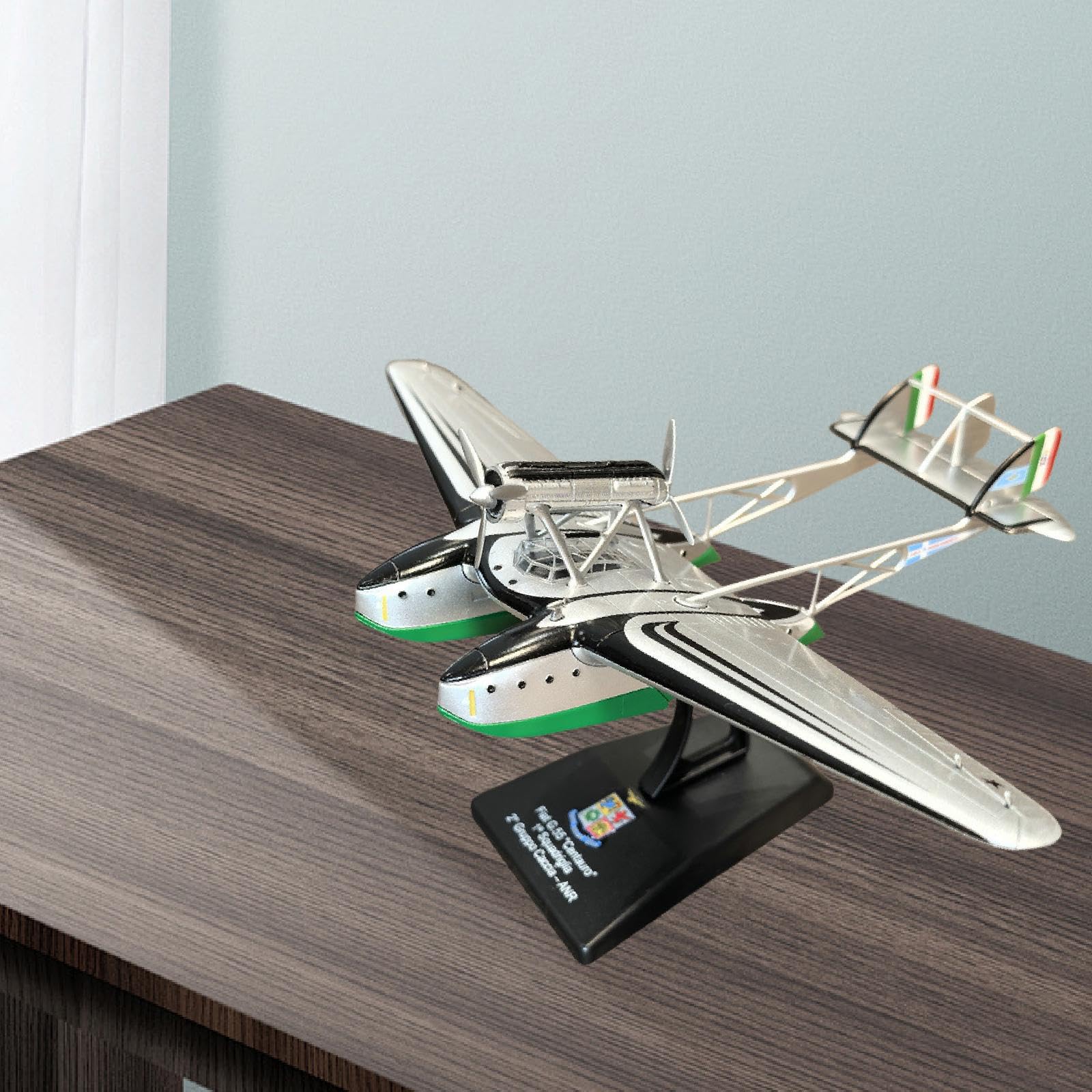 Maqueta de Avión a Escala 1/144 para Decoración de Mesa, Estantería O Vitrina.