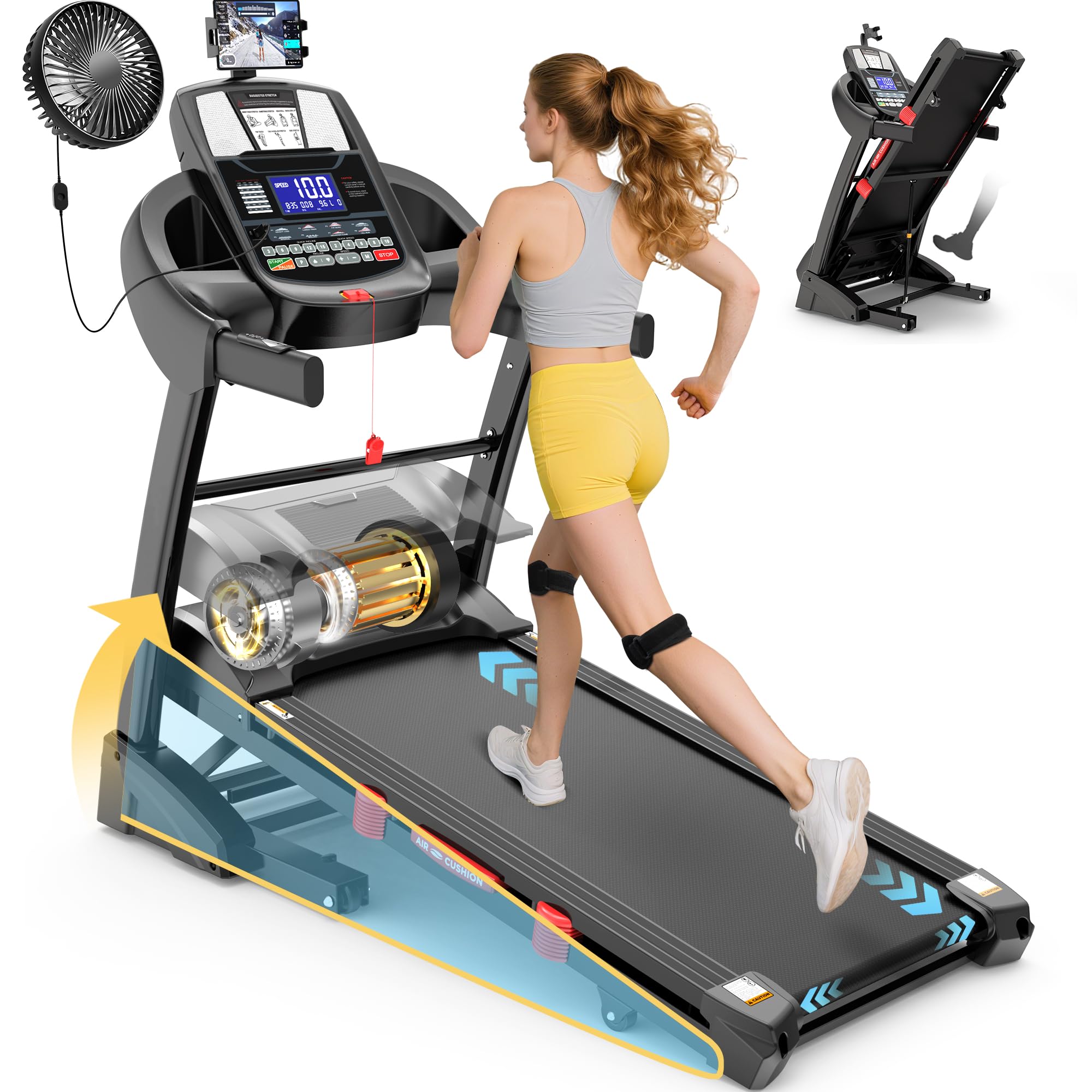 400 lbs Capacity Treadmill for Home
