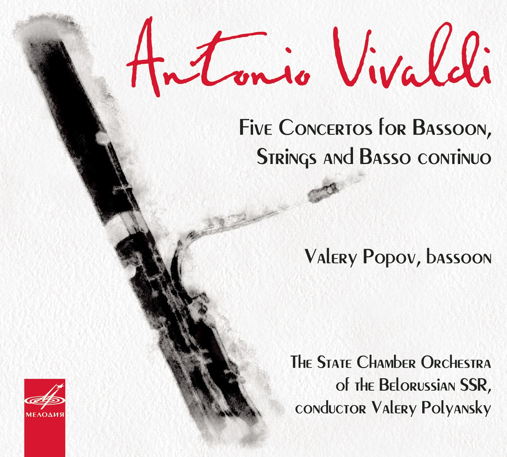 Vivaldi: Five Concertos For Bassoon