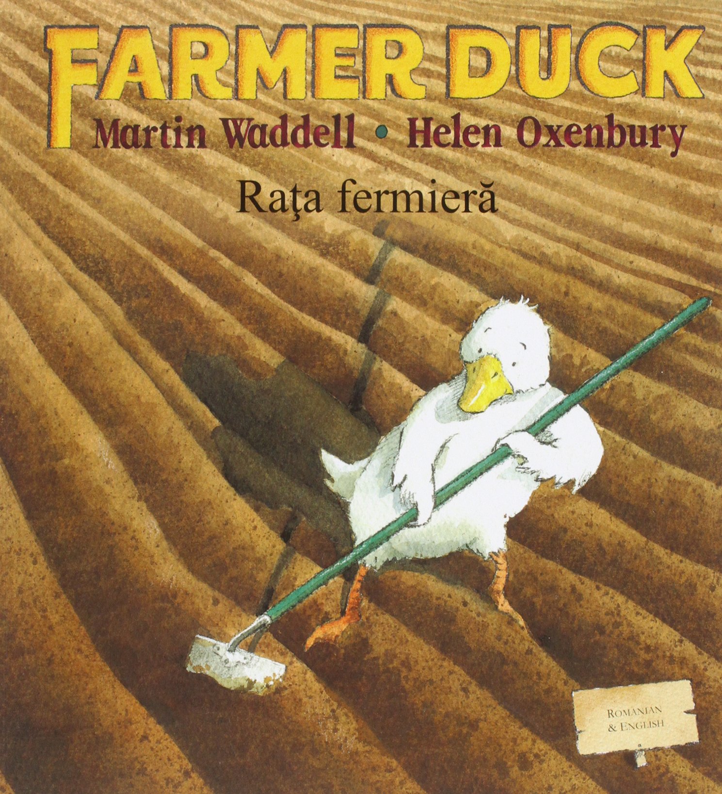 Farmer Duck in Romanian and English: 1