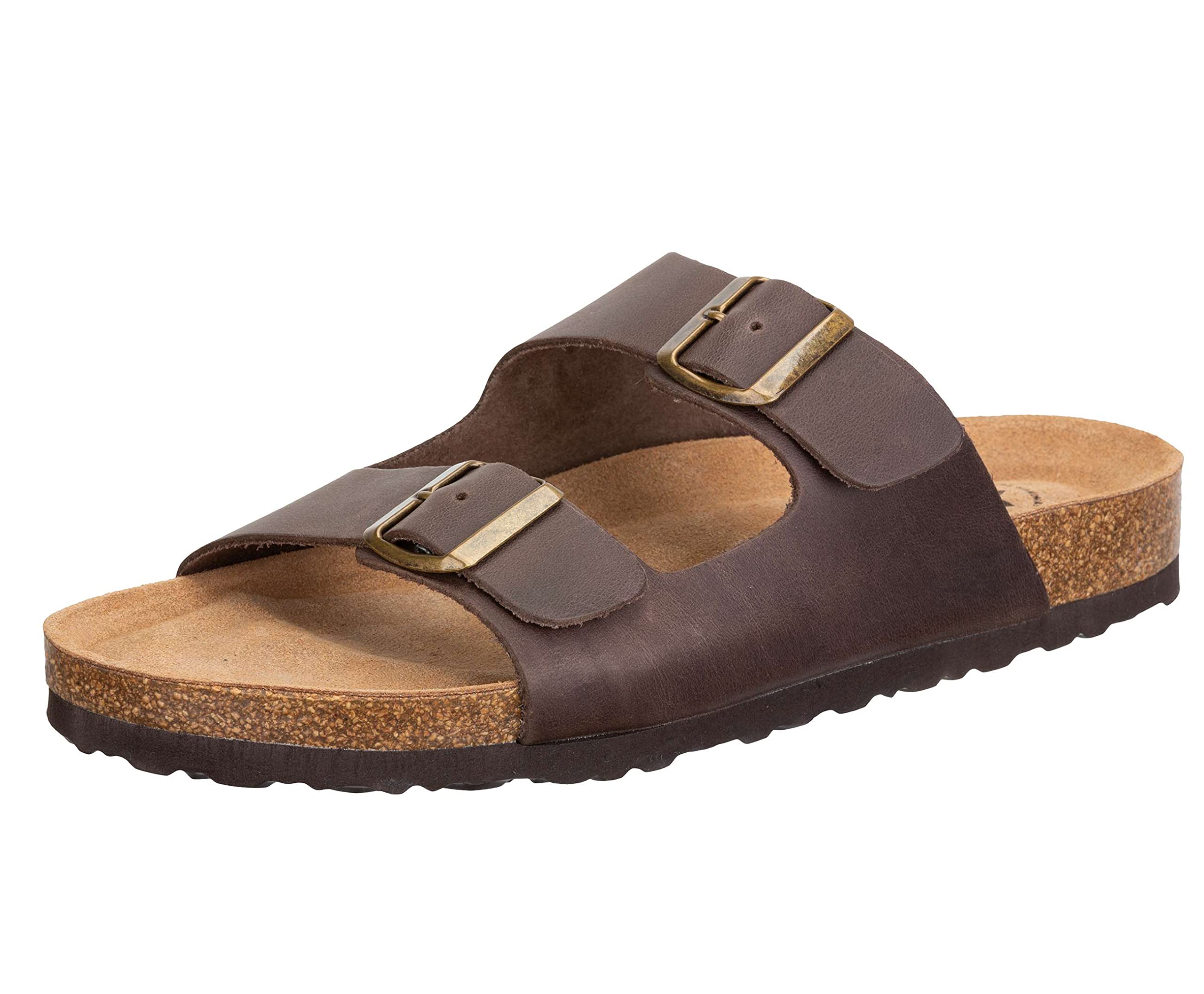 Lico Alvaro, Men’s Mule, Braun,