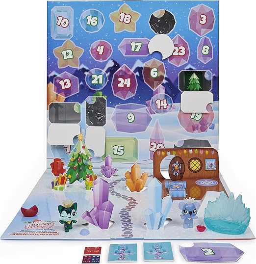 Hatchimals à Collectionner 6044284 Calendrier De L Avent 2023 Hatchimals 6044284 Colleggtibles Crystal Christmas Advent Calendar With 15  Exclusive Collectable Figures And More Than 24 Surprises: Amazon.de: Toys &  Games