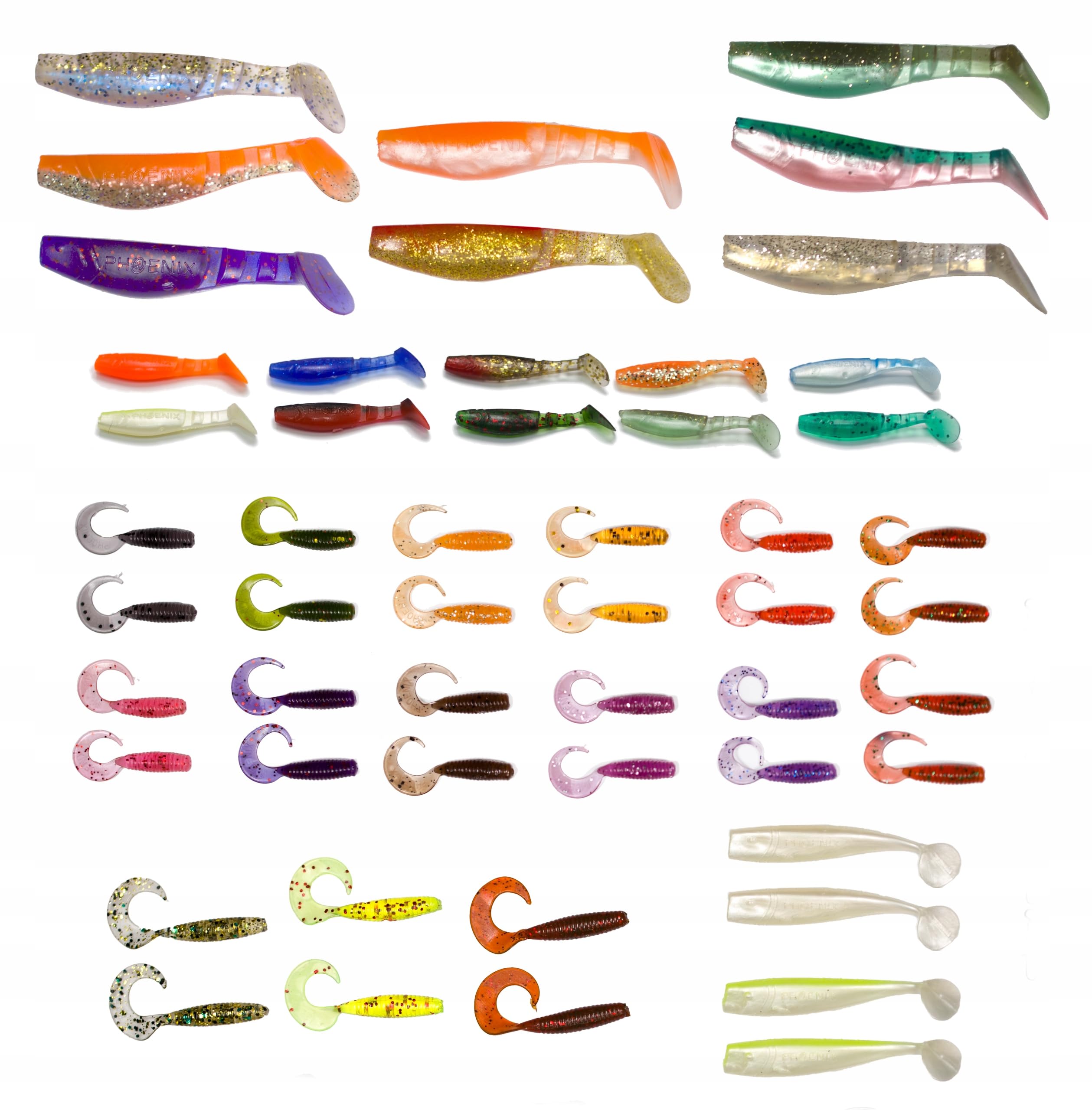 Set da pesca completo: 2 canne da pesca da 2,1 m, 2 ruote, galleggianti, esche – Set da pesca definitivo per principianti ed esperti (modello ZEST-W-13)
