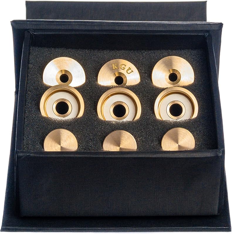 Trumpet Trim Kit for improving the sound. for all Yamaha Trumpet. Custom made KGUBrass (MEDIUM, Raw Brass)