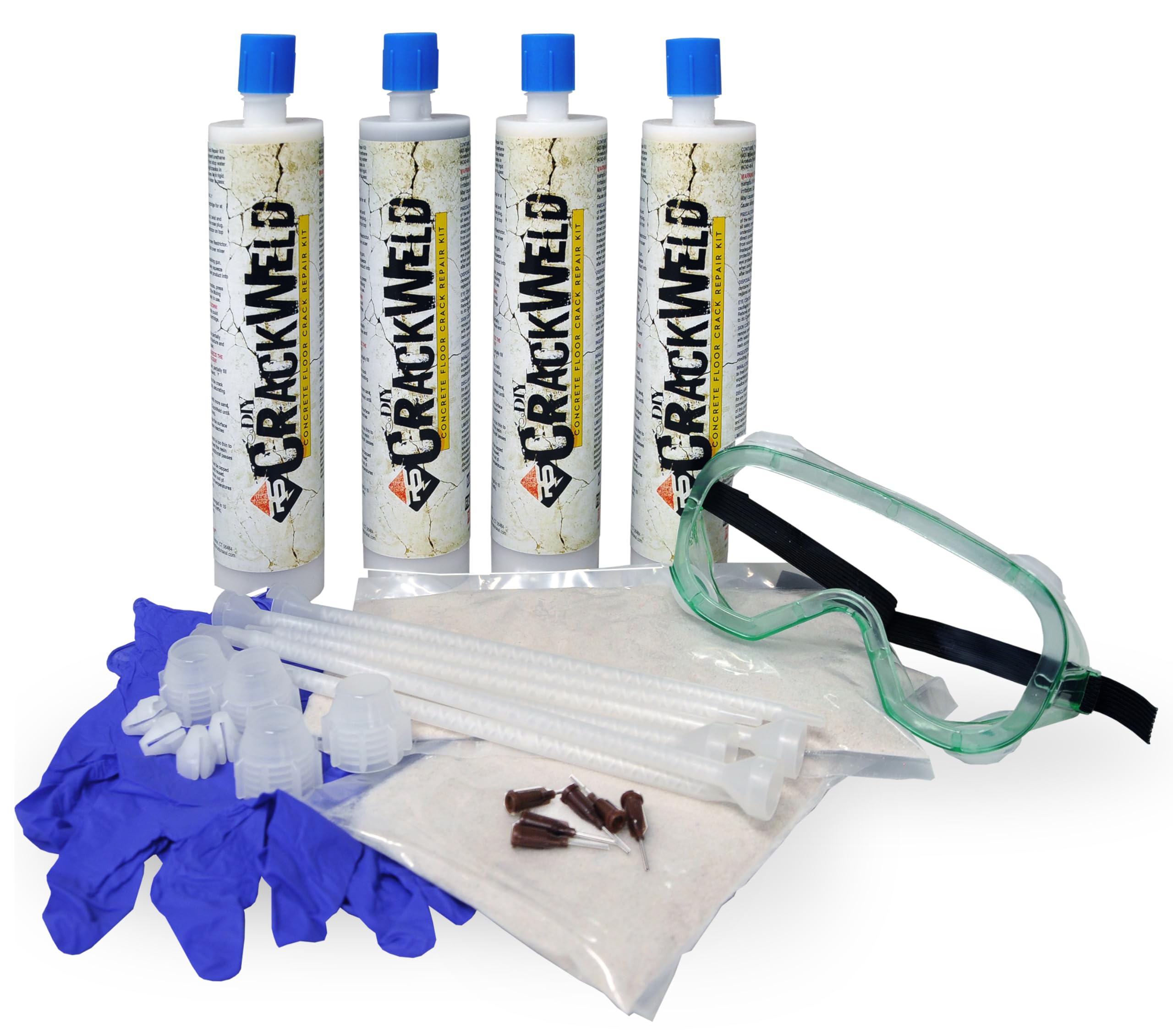 CrackWeld DIY Concrete Floor Repair Kit