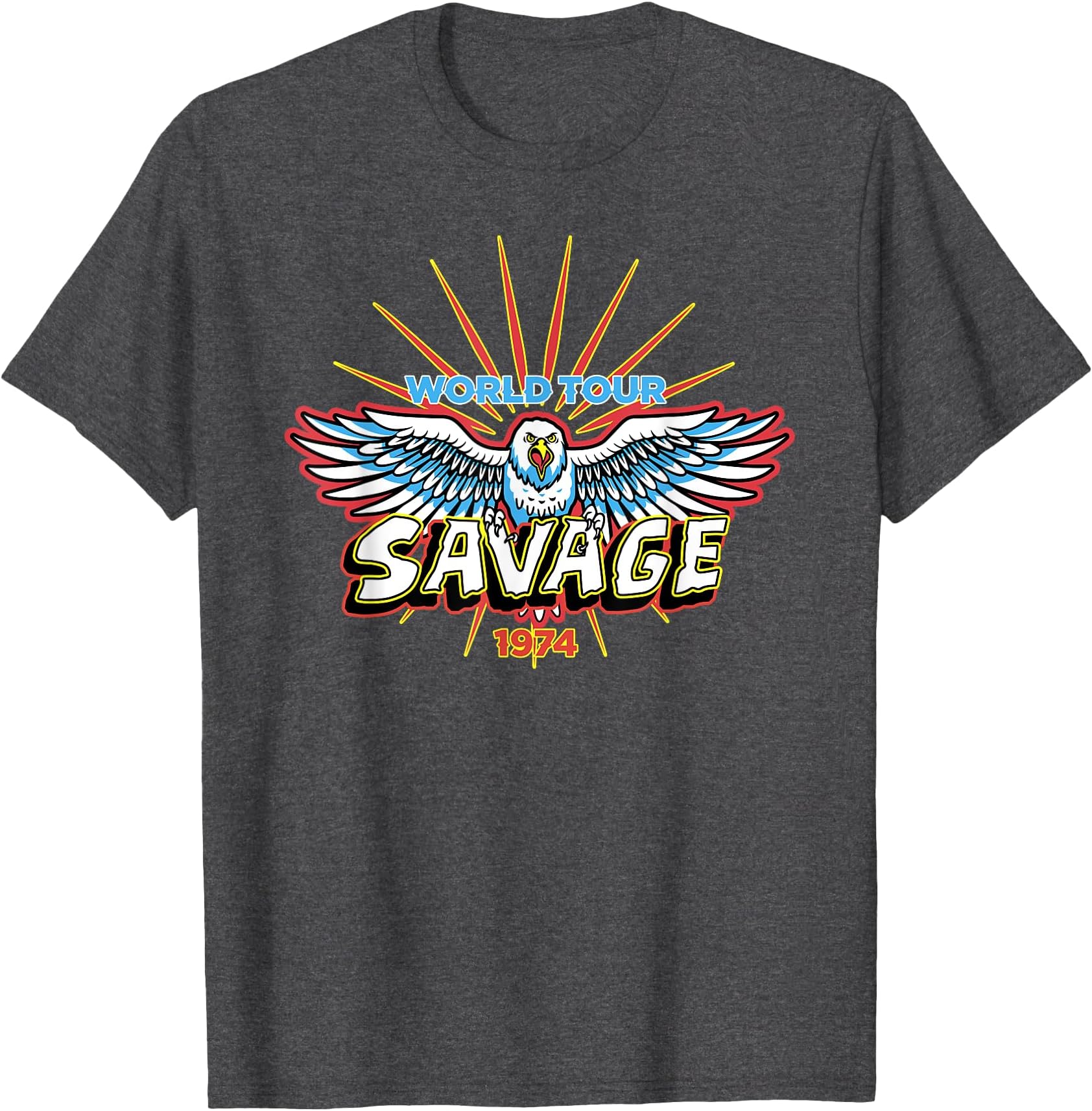 Wrath of ComicsSavage World Tour 1974 X-23 Laura Kinney Cosplay T-Shirt