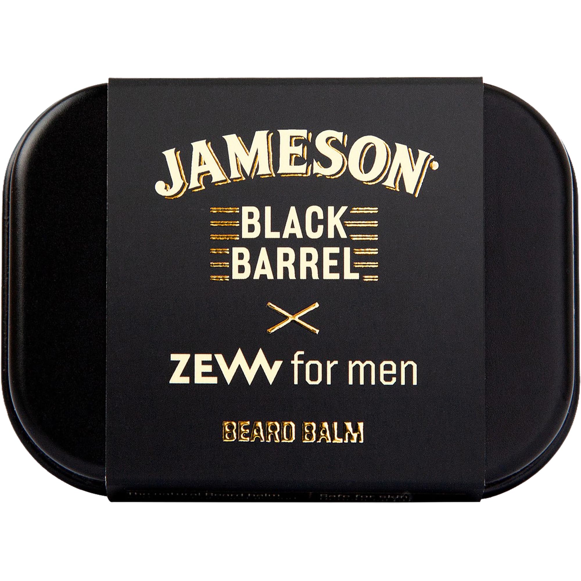 ZEW for men Bálsamo para barba Jameson Black Barell, 80 ml | Bálsamo Hidratante, Hidratante, Fortalecedor | Aroma de Whisky y Cítricos