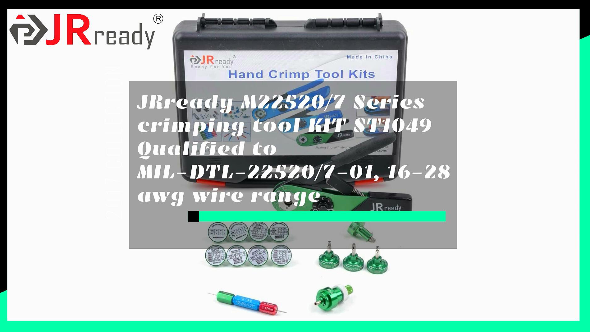 Amazon.com: JRready M22520 7 Series ST1049 crimping tool KIT YJQ