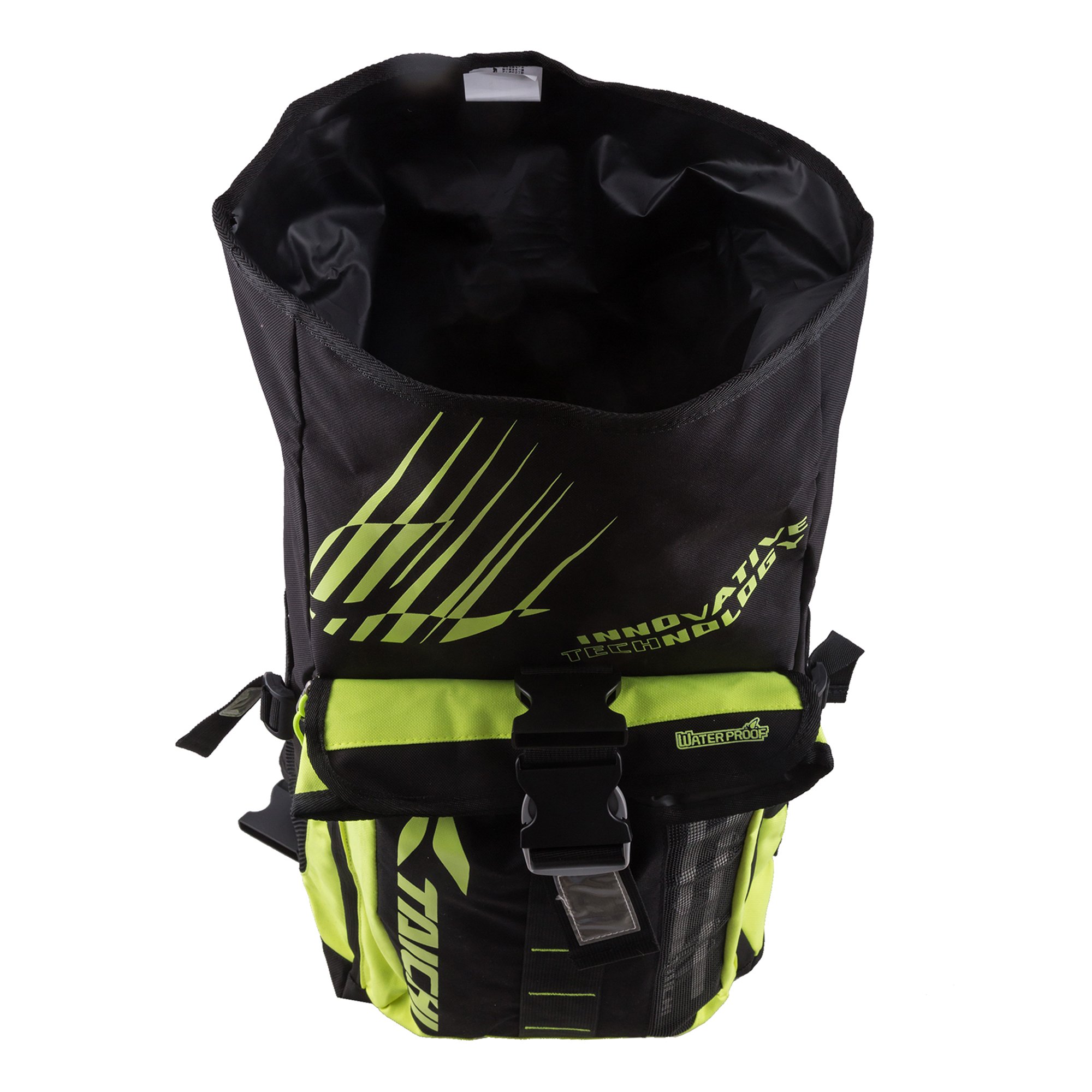 Autofy Taichi Multi-Purpose Bagpack with LED Strip (Black and Neon