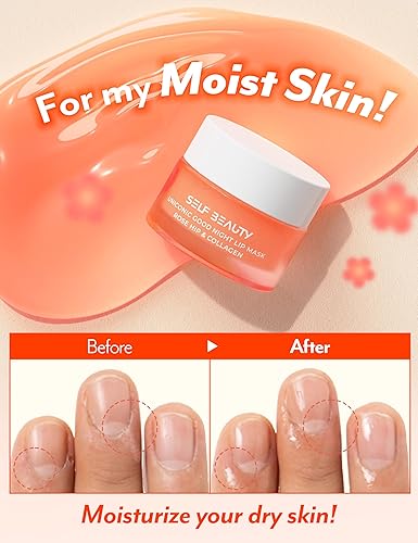 Miniatura 7 de SelfBeauty - Mascarilla labial Kakadu, bálsamo labial vegano, hidratante diario de labios, tratamiento labial hidratante durante la noche con