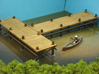 Train Time Laser N Scale Laser Cut Boat Dock Pier Kit