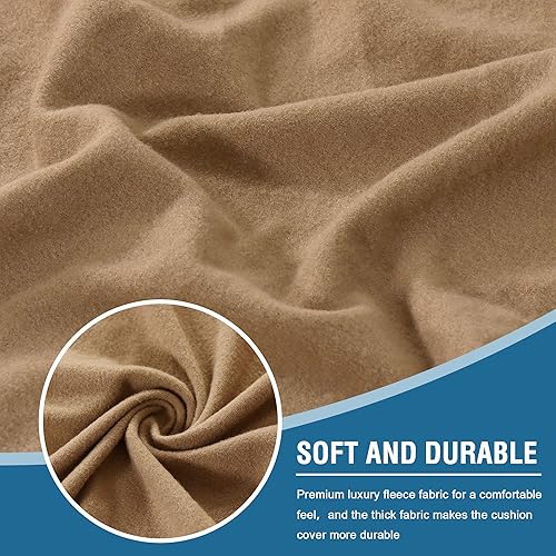 Miniatura 8 de H.VERSAILTEX Fundas de cojín para sofás y sofás, fundas elásticas para sofá, fundas de sofá 100% impermeables para mascotas con tela gruesa de doble