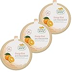 Citrus Magic Odor Absorbing Solid Air Freshener, Orange Blast, 8-Ounce, Pack of 3, 3 Count
