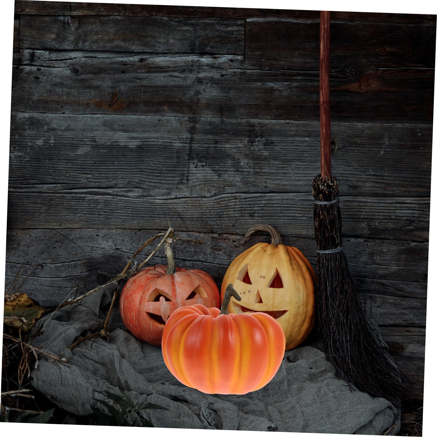 TOPBATHY Ornamenti Di Zucca Piccola Zucca Zucche Autunnali Statua Da Tavolo Di Zucca Sinistro Zucche Artificiali Zucca Autunnale Zucche Decorazione Di Halloween Falso Ups A Forma Di Orange
