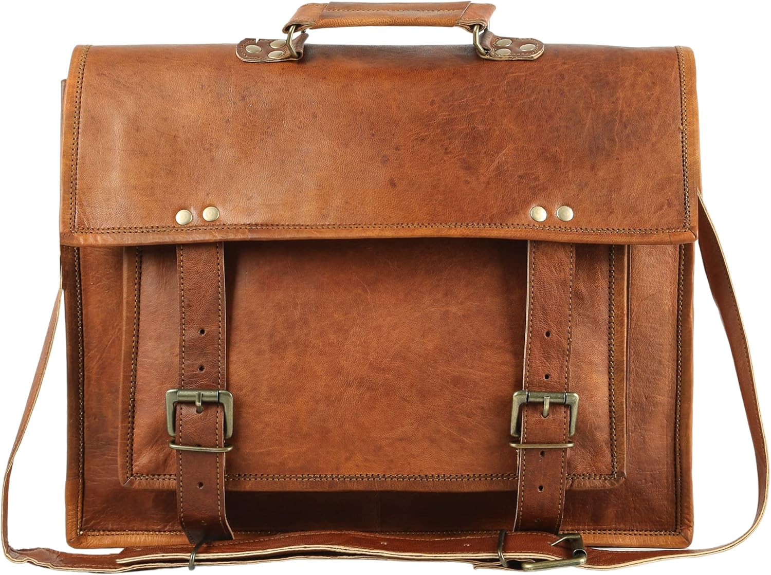 Vintage Leather Laptop Messenger Bag for Men and South Korea Ubuy