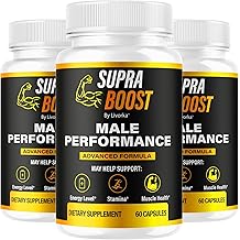 3 Pack SupraBoost - Official SupraBoost Premium Capsules Daily Advanced Formula All Natural Support Capsulas - Maximum Strength, Pastillas for Overall Health Wellness, 180 Capsules for 3 Months