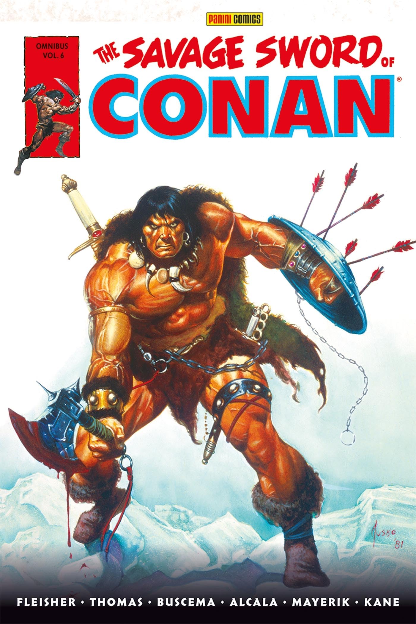 Panini Savage Sword of Conan Tome 6 Savage Sword of Conan T06