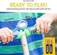 Vista 2 de Hornit Mini bocina de bicicleta y scooter con faros para niños