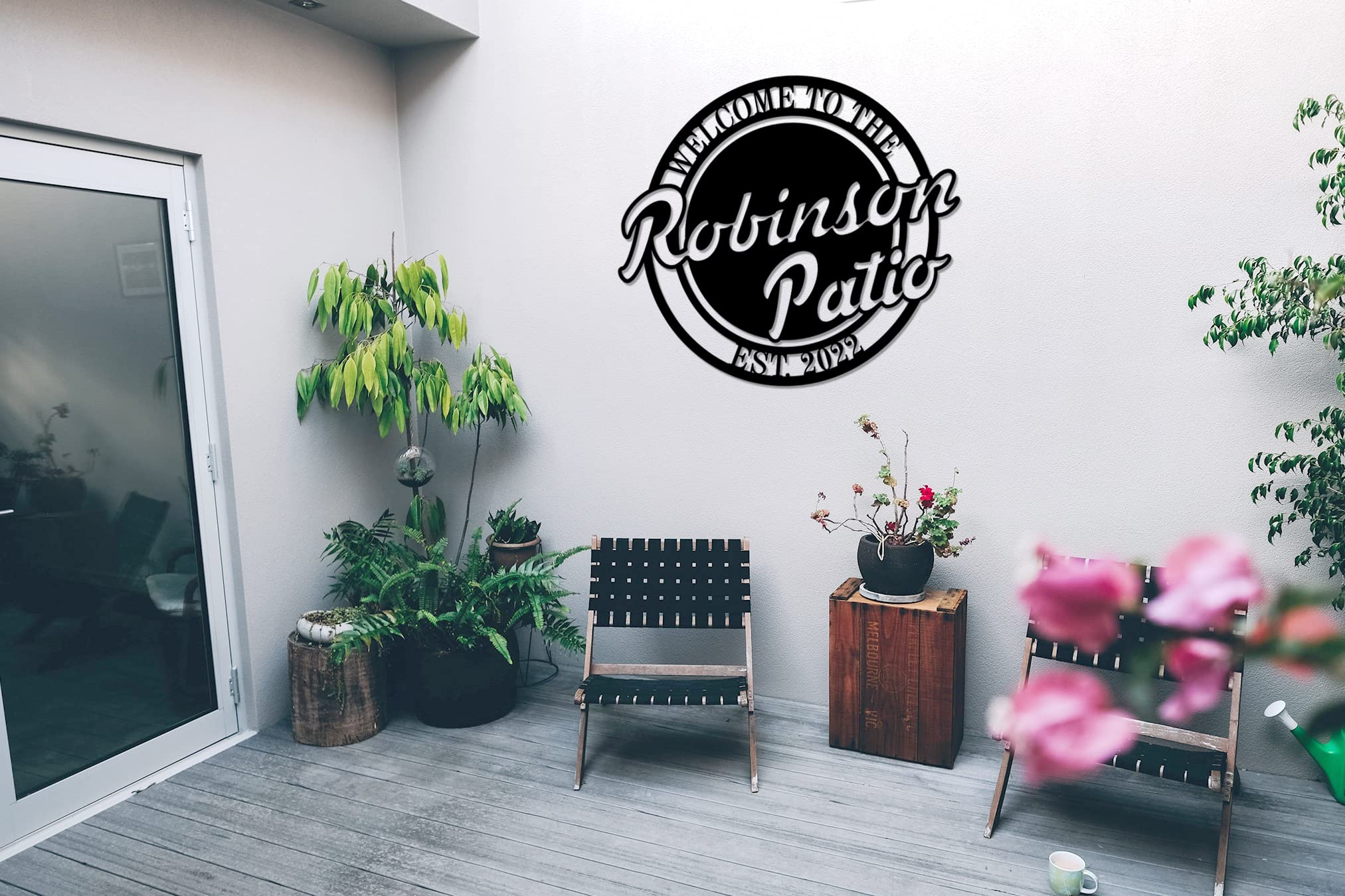 Targhe e decorazioni per bar Cartello per patio esterno
