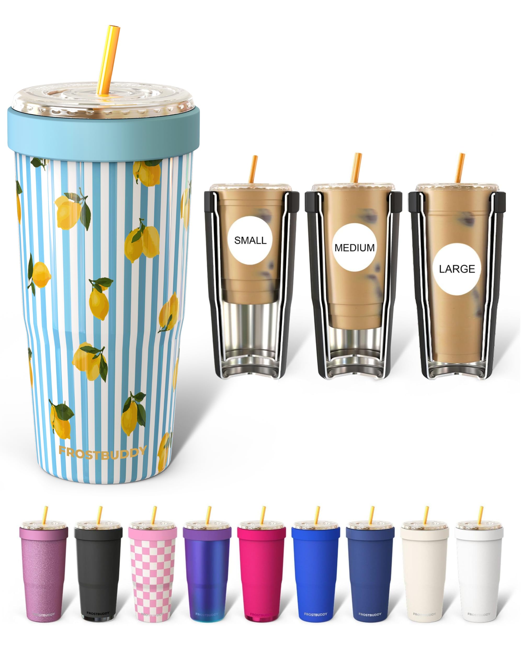 Frost Buddy Togo Buddy 30oz Tumbler - Spill-Proof Flip Lid (Main Squeeze)