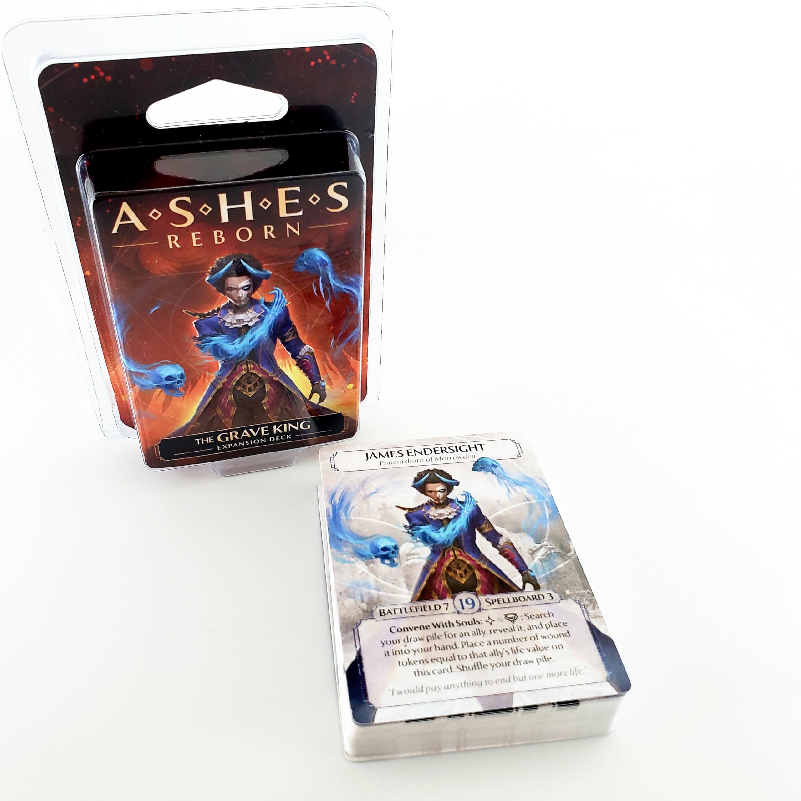 Plaid Hat Games | Ashes Reborn: The Grave King Expansion | Gioco di carte | 2 giocatori | da 14 anni | 30-120 minuti di gioco | Inglese